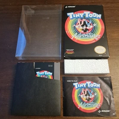 Tiny Toon Adventures (Nintendo NES 1991) Complete CIB - Authentic - Tested - Image 1 of 4