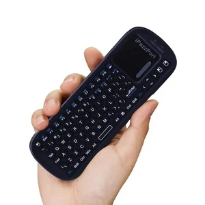 Mini Bluetooth＆ 2.4GHz Wireless Keyboard with Touchpad Mouse UK STOCK - Picture 1 of 6