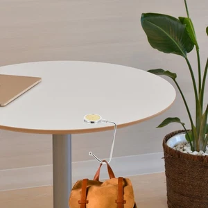  2 Stück Legierung Handtasche Kleiderbügel Langlebig Tasche Haken Tasche Schreibtisch Halter Tisch - Bild 1 von 12