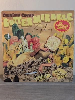 Counting Crows Butter Miracle Complete Sweets Black Vinyl Autographed Signed - Image 1 of 4