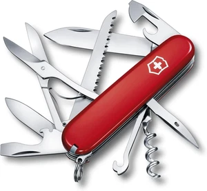 Victorinox Coltellino Coltello Svizzero Huntsman Originale Multiuso 15 Funzioni - Foto 1 di 11