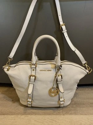MICHAEL KORS ~ 2 ПУТИ BEDFORD КАБРИОЛЕТ, ШАГРЕНЕВОЙ КОЖИ СУМКА/СУМКА ~ С РЕМНЕМ VNC. - Изображение 1 из 4