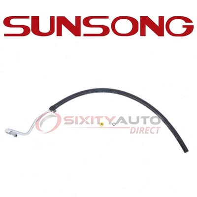Sunsong Power Steering Return Line Hose for 1982-1985 Cadillac Fleetwood px - Image 1 of 4