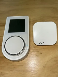 Lux GEO-WH Wi-Fi Thermostat White Works/ Google & Alexa Wheel Control - Picture 1 of 4