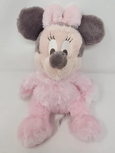 Disneyland Plush Pink Baby Minnie Mouse Rattle Plush 10" Toy - Imagen 1 de 7