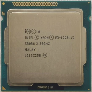 Intel Xeon E3-1220L V2 LGA1155 CPU Processor 2.3GHz Dual-Core - Picture 1 of 2