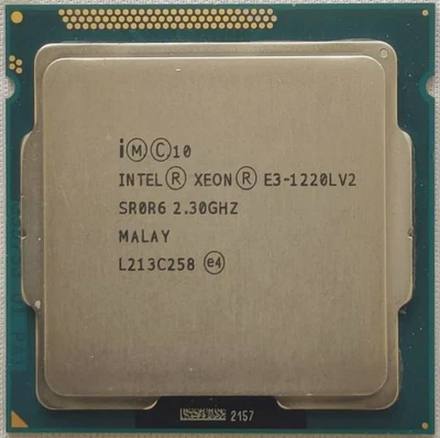 Intel Xeon E3-1220L V2 LGA1155 CPU Processor 2.3GHz Dual-Core - Image 1 of 2