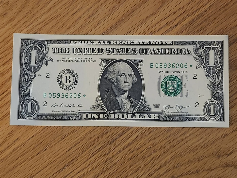 2013 B RARE DUPLICATE FORT WORTH $1 STAR NOTE UNC/GEM B05936206* 1 OF 3 Cons SER - Image 1 of 4