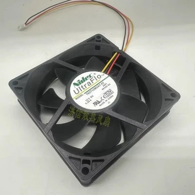 Nidec 9225 T92T12MUA7-53 DC12V 0.25A 9CM 3-Wire Cooling Fan - Image 1 of 3