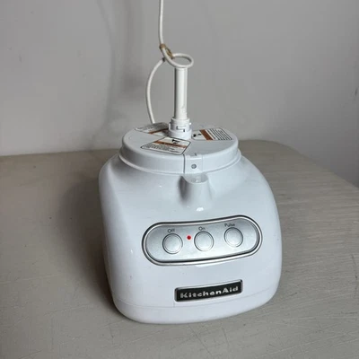 Kitchen Aid Food Processor White KFP715WH2 Motor Base Only Excellent Condition - Image 1 of 4