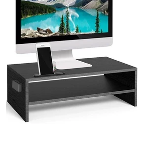 For Monitor Stand Riser Desk and 2 Platforms, Ergonomic Computer Laptops Monitor - Picture 1 of 8