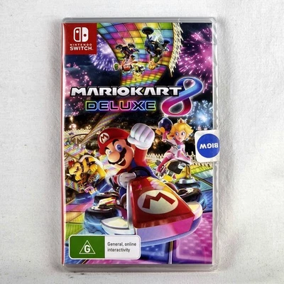 MARIO KART 8 Deluxe Edition Nintendo Switch Game NEW Sealed - Image 1 of 4