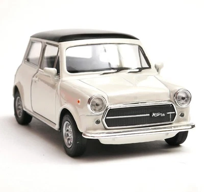 Mini Cooper 1300 British Family Car Model Diecast Toy White1:34-1:39 Scale Welly - Image 1 of 4