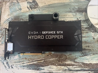 EVGA GeForce GTX 1080 Ti Hydro Copper 11GB GDDR5X Graphics Card - Fast Ship - Image 1 of 4