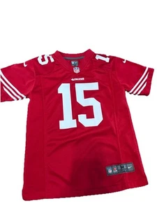 Nike NFL On Field San Francisco 49ers #15 Crabtree Jersey Kids Sz M 10/12 A7 - Picture 1 of 3