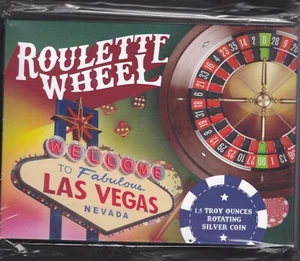 *KAPPYSCOINS 2023 PAMP SUISSE ROULETTE WHEEL PL 1.5 OZ NIEU COIN  LIMITED SEALED - Picture 1 of 2