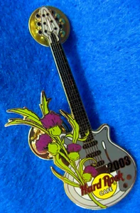 ONLINE PURPLE MAY FLOWERS GUITAR SERIES BRIAN MAY 2003 Hard Rock Cafe PIN LE - Picture 1 of 1