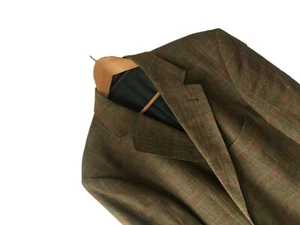 Mens Designer Casual Premium BURBERRY LINEN JACKET Country Style Top Quality L - Picture 1 of 12