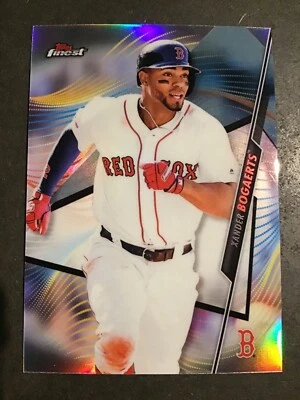 2020 Topps Finest Baseball Xander Bogaerts Refractor Boston Red Sox - Image 1 of 3