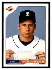 1996 Score #278 BOBBY HIGGINSON Detroit Tigers ~E5Q