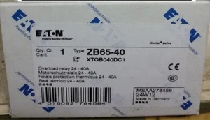 EATON MOELLER ZB65-40 Overload Relay 24-40A - Picture 1 of 1