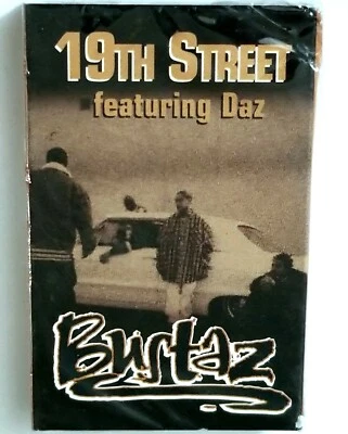 19th STREET DAZ DILLINGER SEALED RAP TAPE CASSETTE CROOKED I G FUNK ICE T HIPHOP - Image 1 of 4
