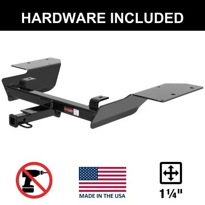 CURT 2000-2013 Chevrolet Impala All Class 2 Trailer Hitch, 1-1/4" Receiver - Изображение 1 из 4