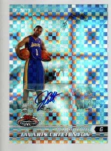 2007-08 Stadium Club Chrome Rookie X-Fractors Autographs #119 Javaris Crittenton - Bild 1 von 1