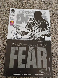 The Walking Dead, Something to Fear 100 signiert von C Adlard - Bild 1 von 3