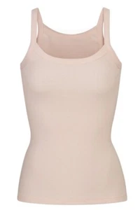 Kim Kardashian SKIMS Logo Strappy Tank, Small Quartz - Picture 1 of 10