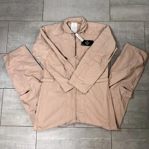 NWT USN Coveralls Flyers CWU-27/P Type 1, Class 2 Tan 380 Size 46L - Picture 1 of 11
