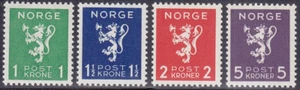 Norway - 1940  (203-206) Mint never Hinged - Picture 1 of 1
