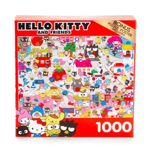 Hello Kitty and Friends 1000 Piece Jigsaw Puzzle - Picture 1 of 2