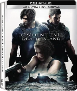 Resident Evil Death Island Limited Edition New 4K Mastering Blu-ray + Steelbook - Picture 1 of 1