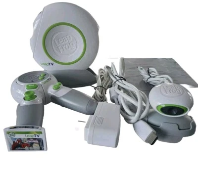 Sistema educativo activo de videojuegos Leap Frog LeapTV con cartucho Marvel Foto 1 de 4