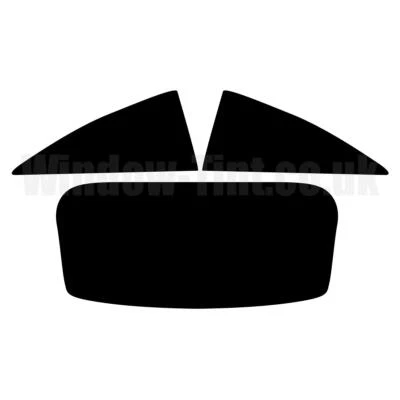 Pre Cut Window Tint for Vauxhall Corsa 3-door 2014+ (E) 5% Limo Rear Film Opel - Image 1 of 4
