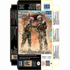MASTER BOX 24068 Scale Figure Kit 1:24 Modern War №1 Our route has been changed! - Picture 1 of 12
