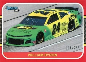 2020 Panini Donruss Racing #197 William Byron /299 - Picture 1 of 1