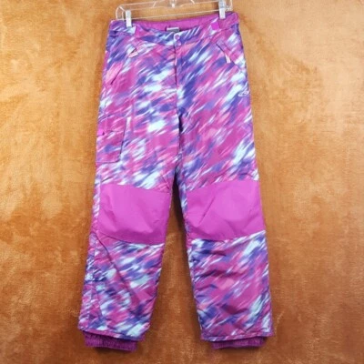 CHAMPION Niñas Pantalones de Nieve XL Rosa Púrpura Esquí Snowboard Exterior Impermeable Foto 1 de 4