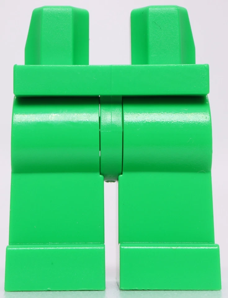 Lego Bright Green Monochrome Minifig Plain Hips and Legs - Image 1 of 1