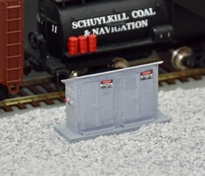 HO Scale Electrical Relay Cabinet Model Railroad Handcrafted Custom Designed - Picture 1 of 22