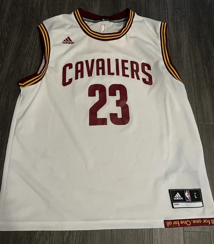 Lebron James Large Home Cleveland Cavs Adidas Jersey Cover