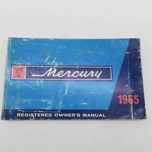1965 Mercury Registered Owners Manual LM-3691-1-M-65 - Picture 1 of 5