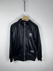 Capucha Sudadera adidas Chile 62 Negro Plata TALLA S Men Verano Chaqueta - Imagen 1 de 10