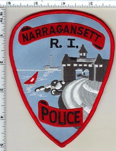 Narragansett Police (Rhode Island) 2nd Issue Shoulder Patch from 1994 - Picture 1 of 1