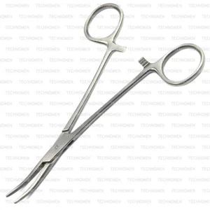 14 cm KELLY HEMOSTAT CURVED SERRATED ARTERY FORCEPS VETERINARY PIERCING TATTOO - Picture 1 of 1