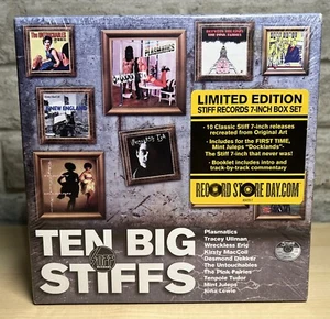 Ten Big Stiffs 45 Box Set Ltd 365/1000 RSD 2013 Desmond Dekker Plasmatics NEW - Picture 1 of 3