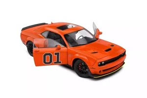 1/18 Solido 2023 Dodge Challenger R/T Scat Pack Widebody Hazzard Tribute orange - Bild 1 von 15