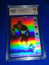 1991-92 McDonald's Upper Deck Hockey Wayne Gretzky Hologram #H1 BCCG 10 Mint+
