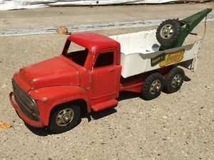 Buddy L Repair It Unit Tow Truck Pressed Steel Wrecker - Picture 1 of 8